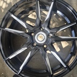 18x7 Black Rimn Honda Accord Or Honda Civic