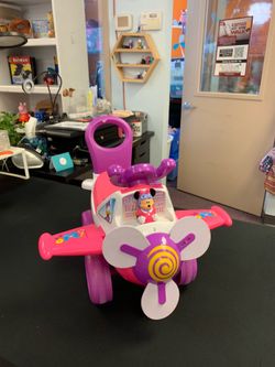 Disney pink mini airplane