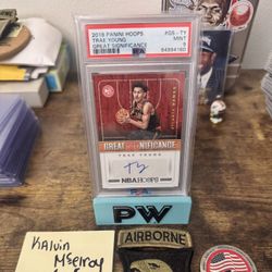 Trae Young Auto Graded 