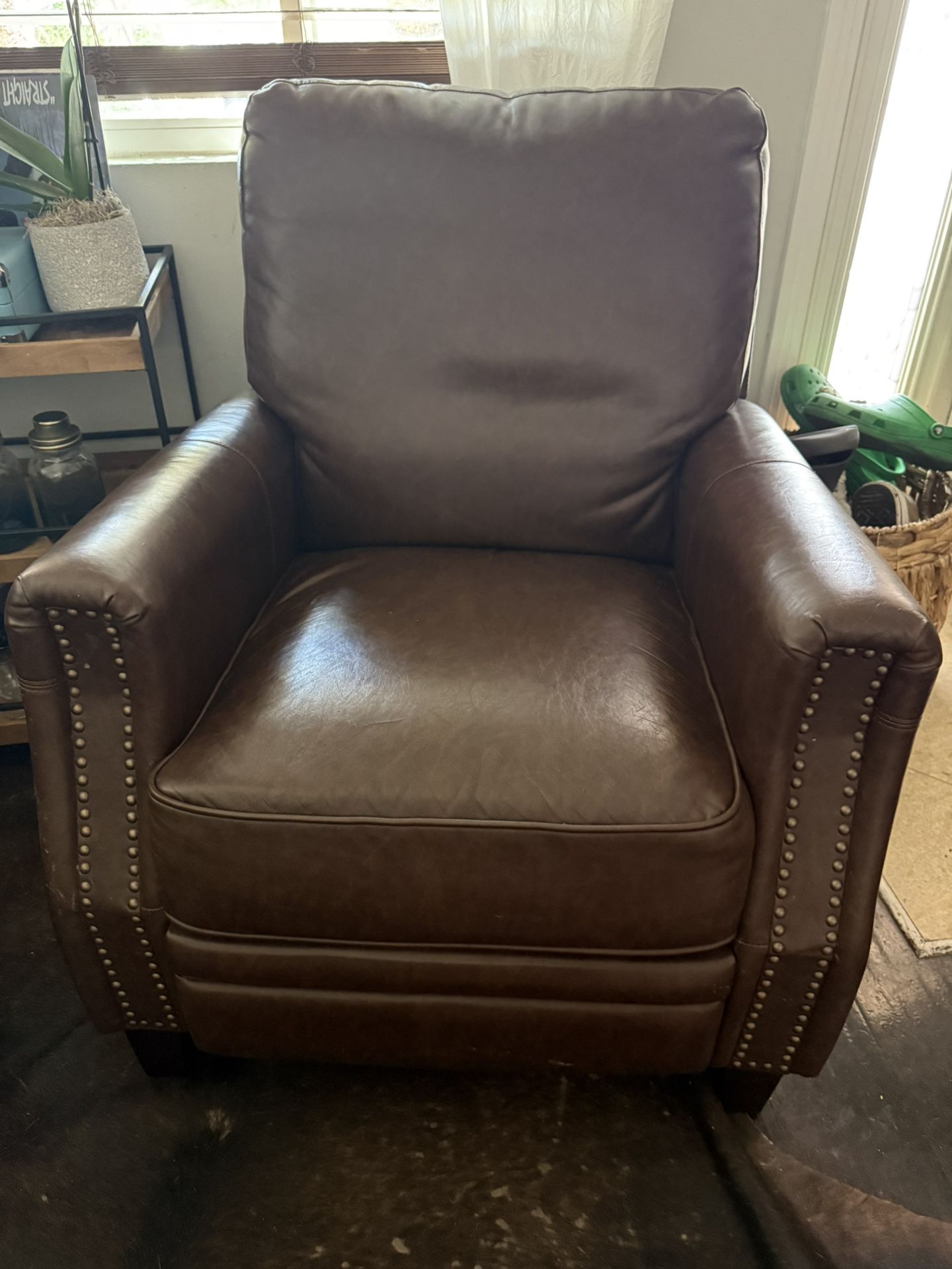 Leather Recliner 