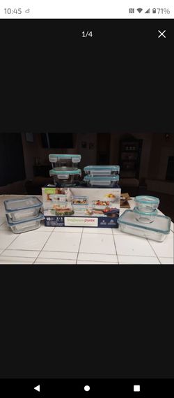 PYREX glass Snapware $20
