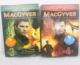 Paramount Television MacGyver Seasons 3 & 4 DVD Set