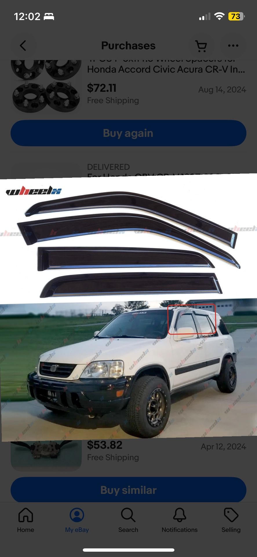 Sides Window Visors Still In Box (NEW)