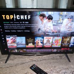 Smart TVs Like New With Remote 24 In $59 32-in $79 Very Firm