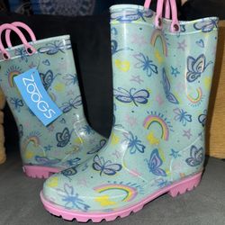 Girls Size 13 Rain Boots