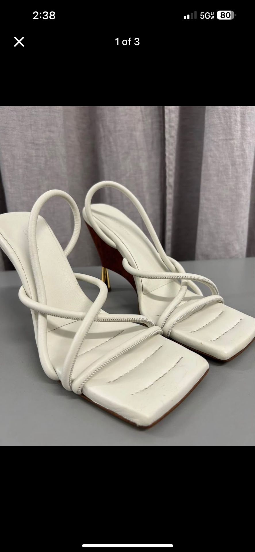 Designer Heels Italy 38.5