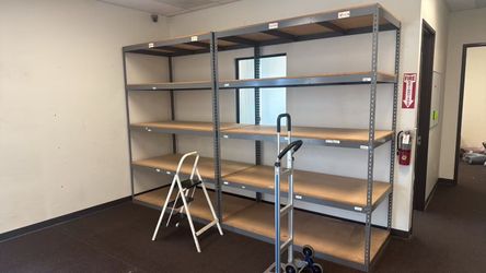 Heavy Duty Storage Shelving Unit - 8' x 3' x 6'