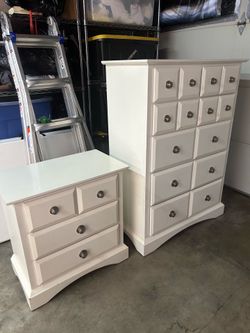 Dresser and night stand