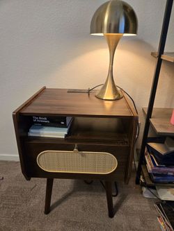 2  MCM style nightstands