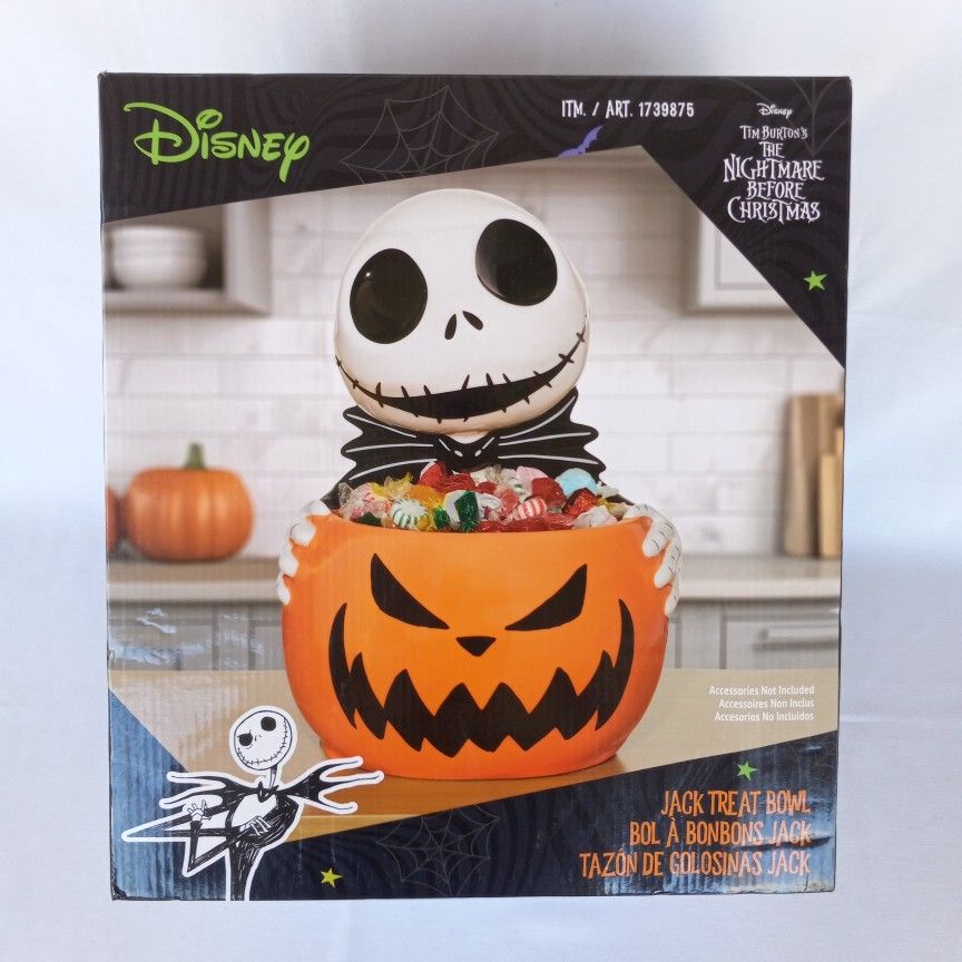 Disney Nightmare Before Christmas Jack Treat Bowl
