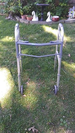 Walker with wheels
