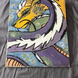 Cool Dragón Ball Z Inspires Dragón Painting 