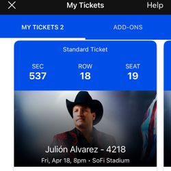 Julion Alvarez tickets
