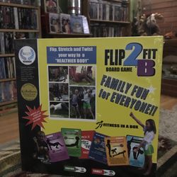 Brand New Flip 2 B Fit Family Board Game !!