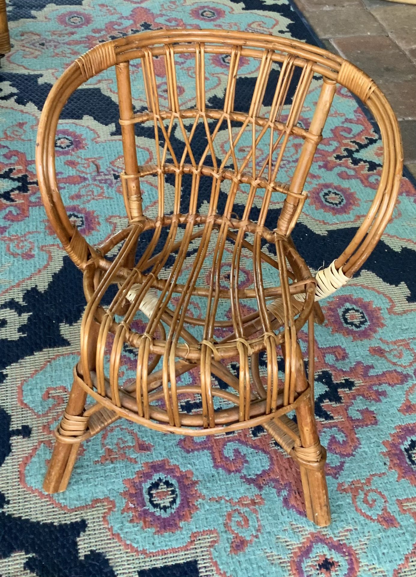 Child’s Rattan Chair