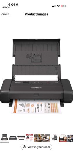 Canon PIXMA TR150 Portable Inkjet Printer