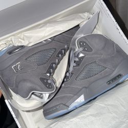 Jordan 5 “ Wolf Grey” Size 9.5 DS