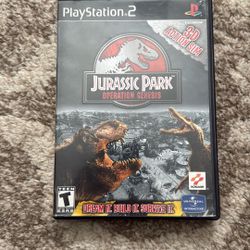 Jurassic Park Operation Genesis For Playstation 2