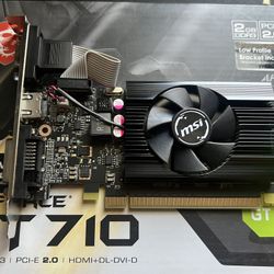 MSI Nvidia GeForce GT 710