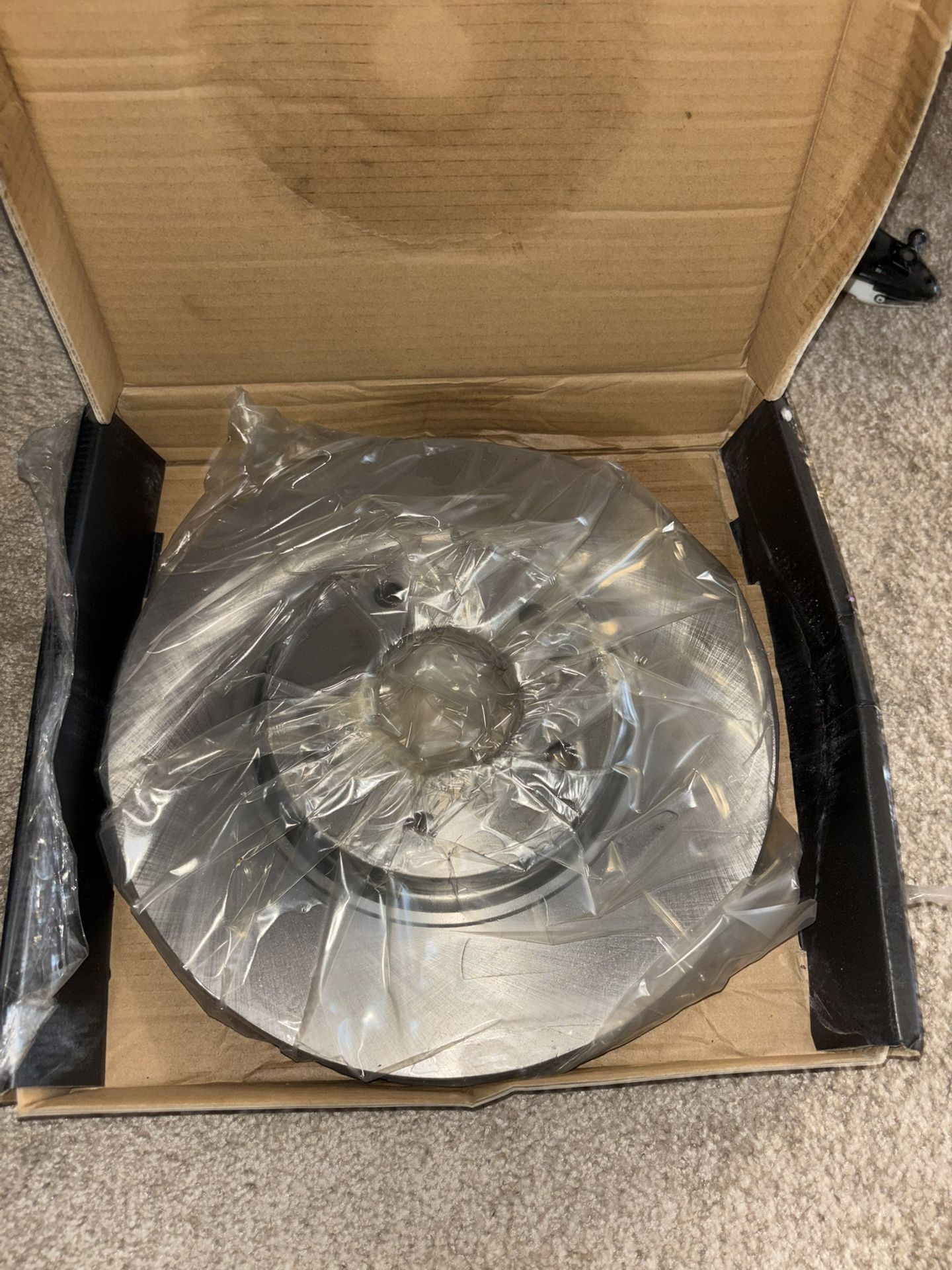 TRQ front brake pads + rotor