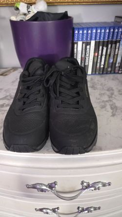 Skechers Black Low-Top Sneakers