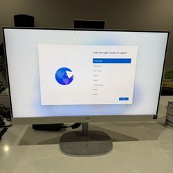 HP 2024 27" Full HD Touch-Screen All-in-One Desktop PC with Adjustable Height 