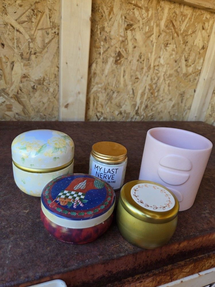Misc Candles And Holder