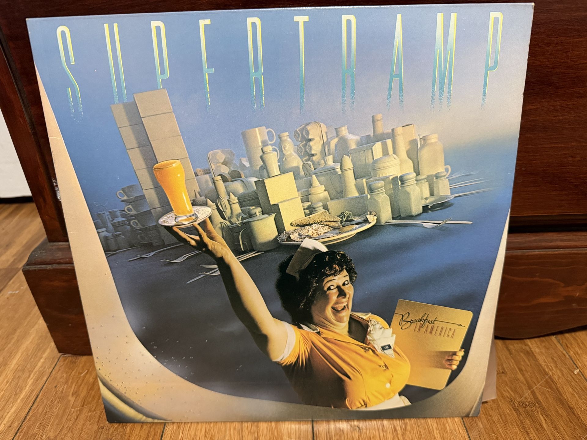 SUPERTRAMP "BREAKFAST IN AMERICA" 1979 VINYL LP A&M SP-3708/ GREAT COND
