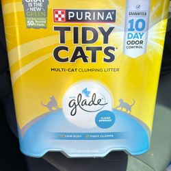 Purina Tidy Cats Multi-Cat Clumping Liter 35lb Never Opened.