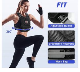 VBSD Adjustable Weighted Vest for Women Men 