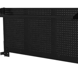 Modular 52 in. W Standard Duty Black Pegboard Attachment