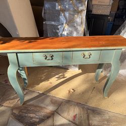 Pottery Barn Style Country Entrance Table