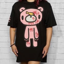 Gloomy Bear T-Shirt black Dress (Unisex fit) size Large