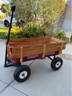 Radio Flyer All Terrain steel and wood Wagon