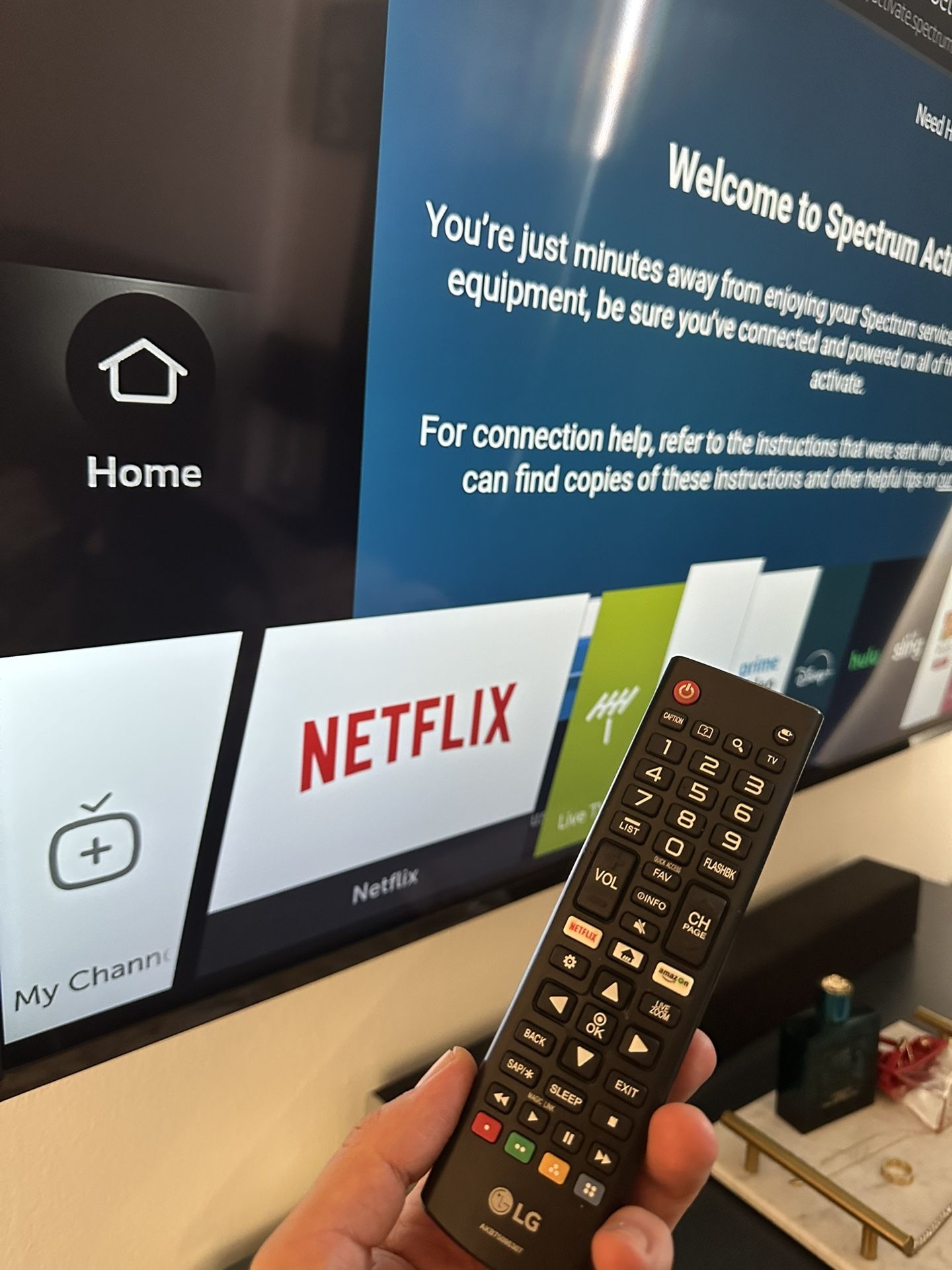 55” LG SMART TV