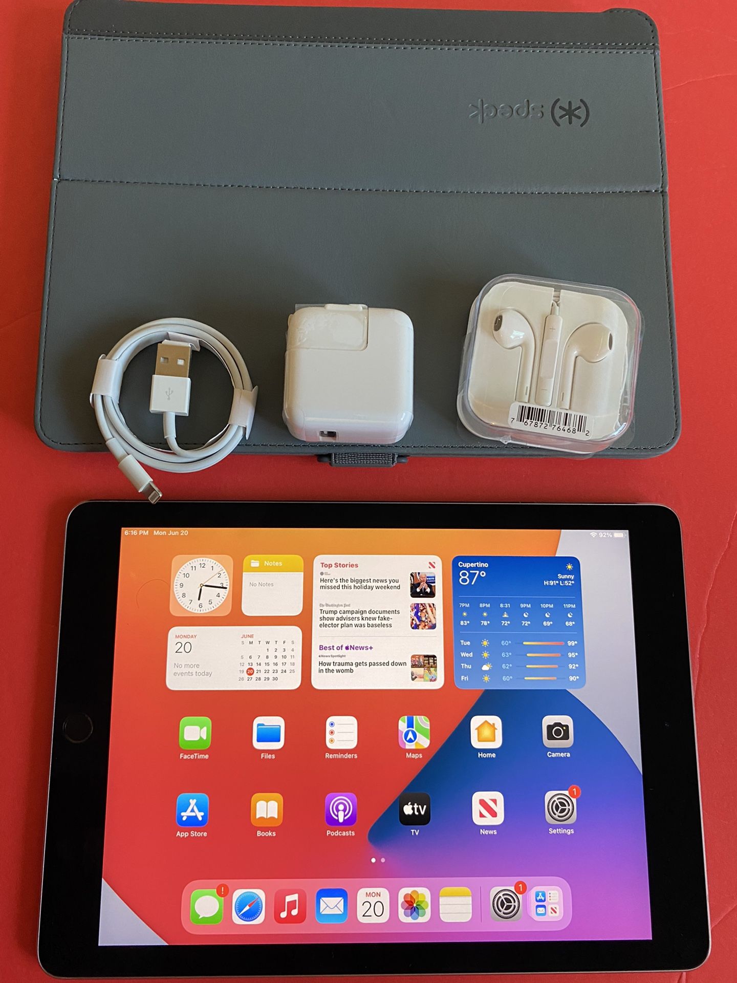 128GB Apple IPad Pro 9.7” (Retina / Touch ID/ Latest IOS 15) with
