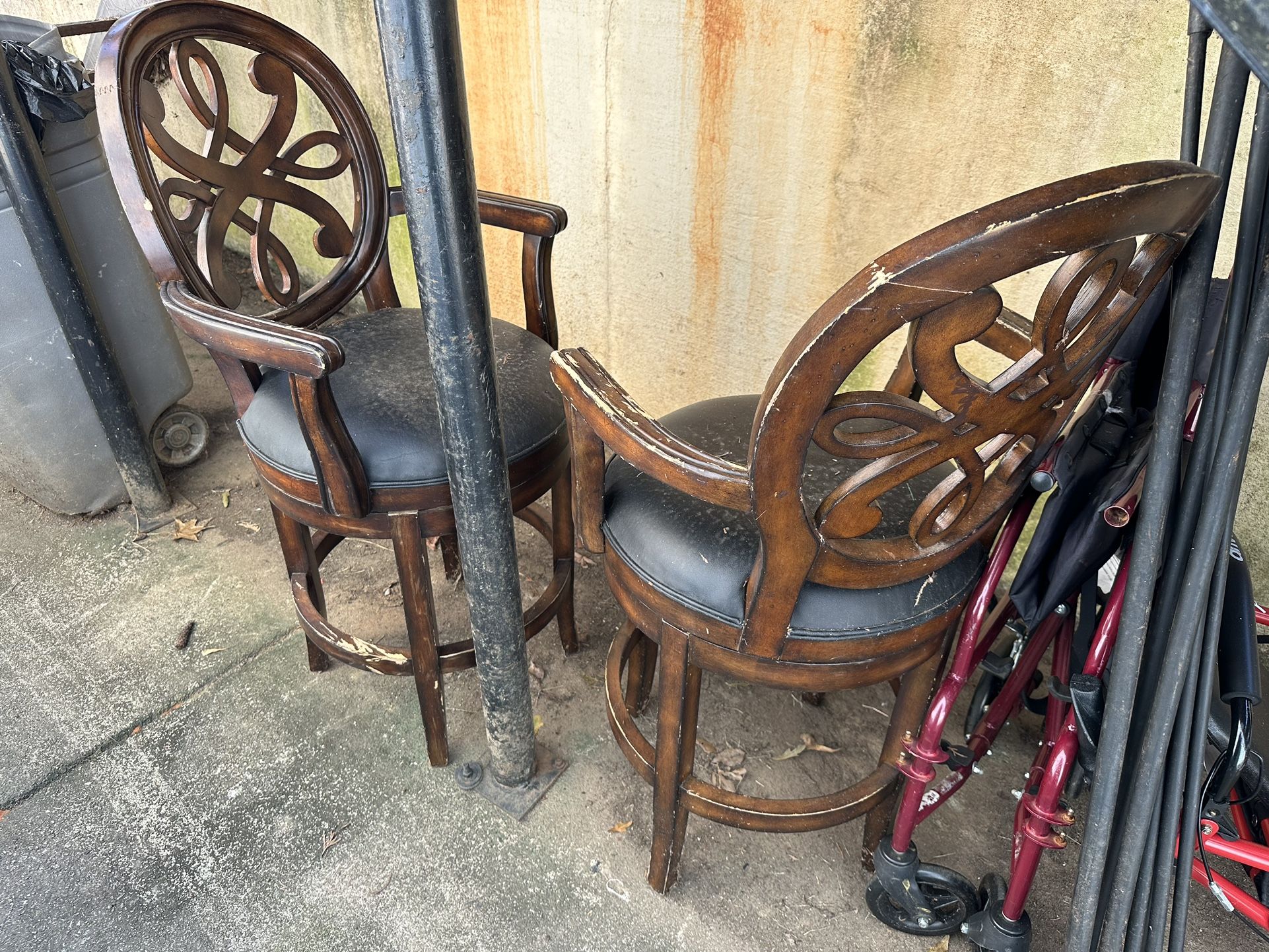 Antique Bar Chairs