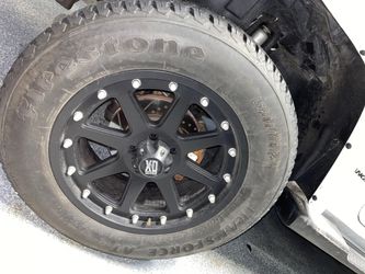 Jeep tires 4 set new barley used