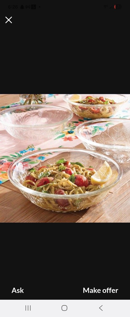 Set De 4 Princess House