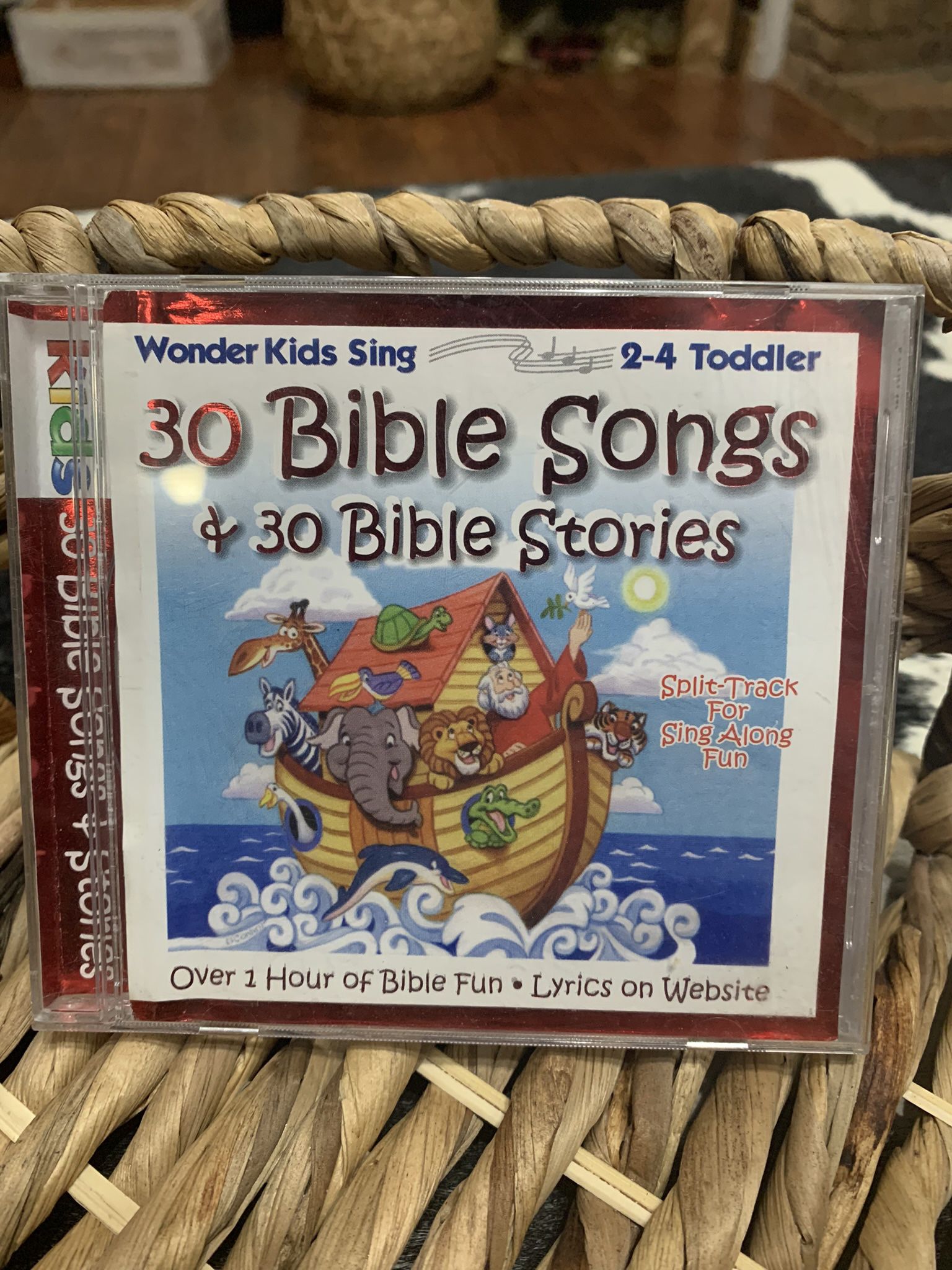 The Wonder Kids 30 Bible Songs & 30 Bible Stories: Split-Track For Sing Along Fun for 2-4 Toddler