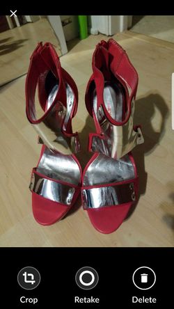 •ANDREA• Size 5 high heel shoes