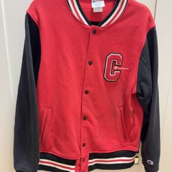 CHAMPION Reverse Weave Letterman's Jacket
