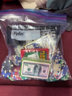 Poker cards and chips