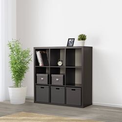 Black Shelving Unit - 3x3