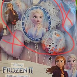Frozen Elsa , Anna & Olaf Ballons