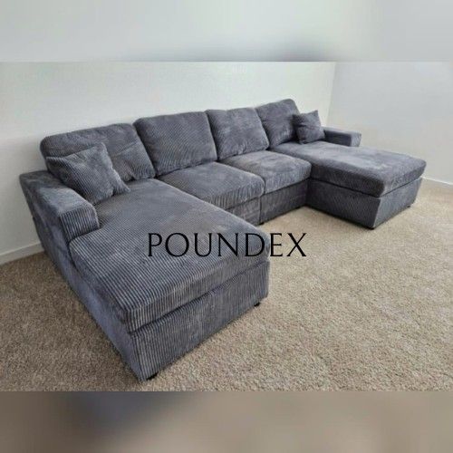 2pc Sectional Sofa Set