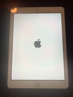 Apple iPad 2017 (5th Generation) – 32GB Wi-Fi – Gold – Like New + Case & Charger