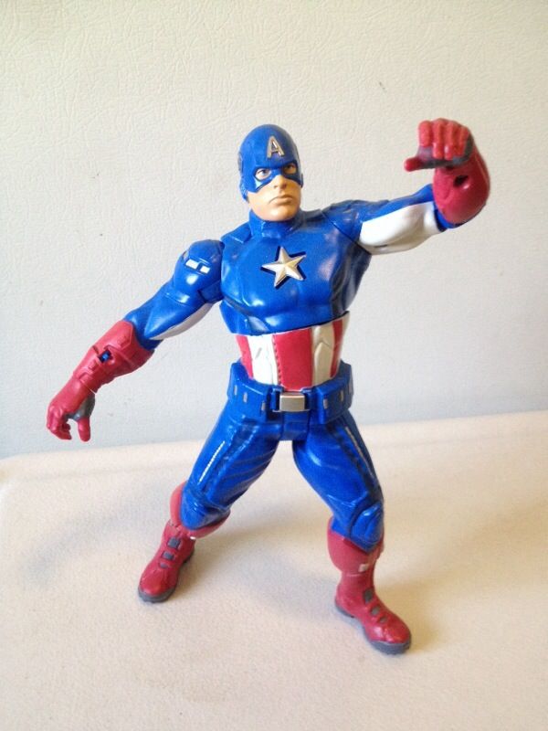 10" Captain America action figure