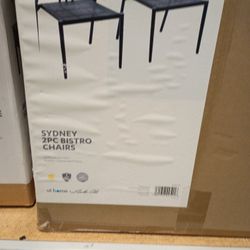 Sydney 2pc Bistro Chairs 
