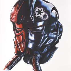 Limited Edition Signed Star Wars Artwork: Ion Jockey by Tim Doyle